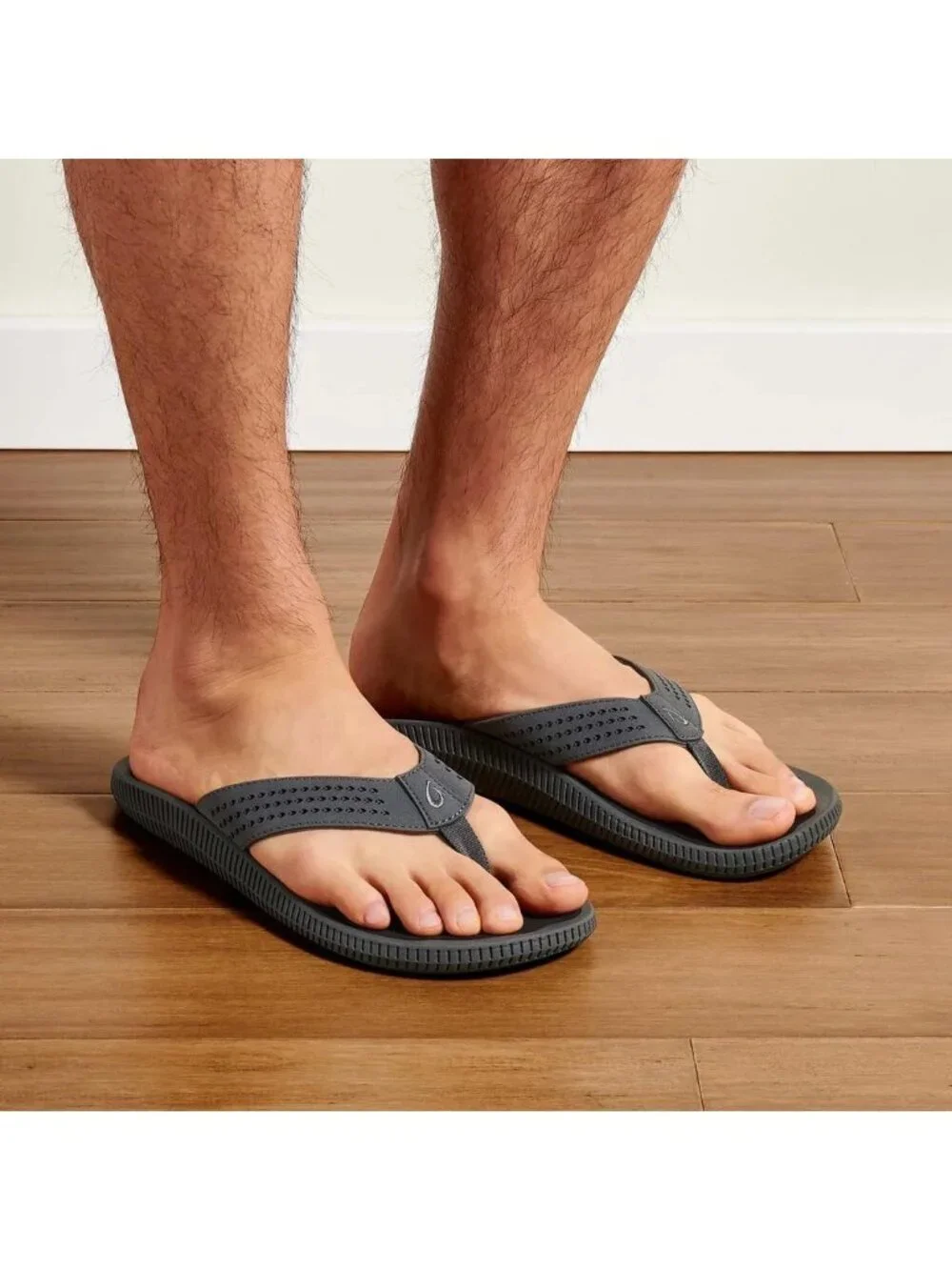 Men's Shadow Beach Sandals Water Resistant Flip Flops Arch Support&Comfort Fit